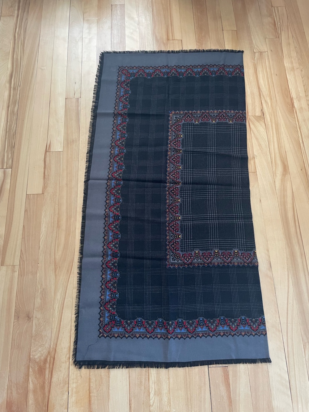 Vintage Holt Renfrew wrap 100% wool